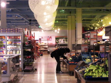 アーネムの高級スーパーにて