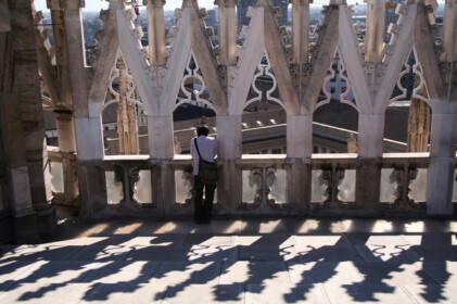 ここからの眺めはすばらしい