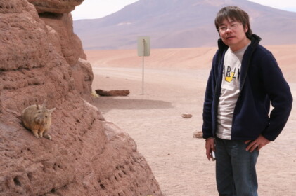 二人ともカメラ目線