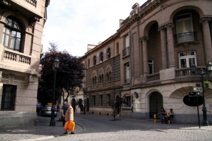 チリの首都、サンティアゴ