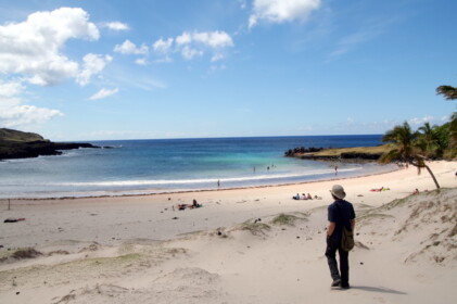 きれいなアナケナ海岸