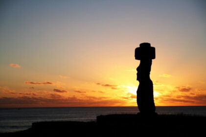 アフ・コテリクと夕日