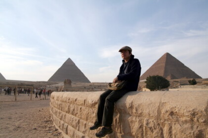 スフィンクス側の出口にて