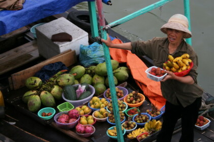 ハロン湾の物売り