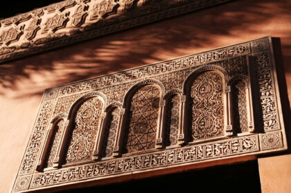 幾何学模様のきれいな装飾