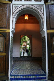 鏡に映った二人