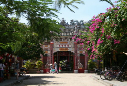 ホイアンの古い町並み