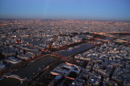 エッフェル塔からのパリ