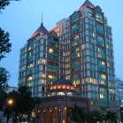 夕方のホーチミンシティ