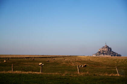 モンサンミッシェル遠景