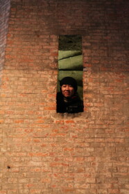 鐘楼の中で和田さん