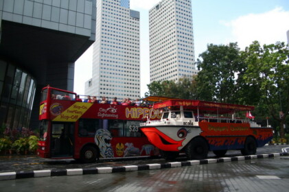 シンガポールの市内ツアー