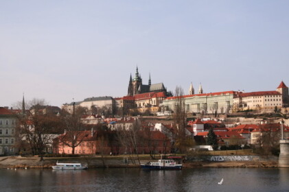 プラハ城の遠景