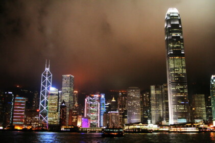 まるで未来の都市