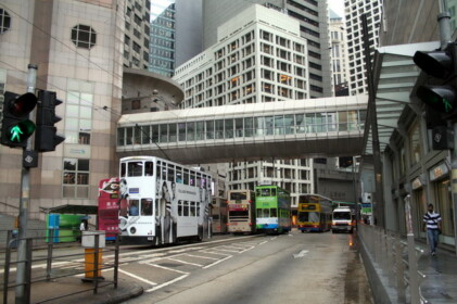 香港の街