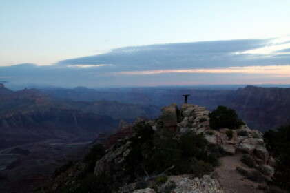 グランドキャニオンの朝日