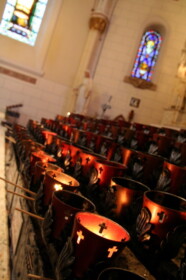 ロレット教会のローソク立て