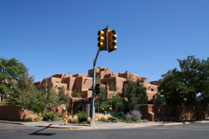 アートの街、サンタフェ