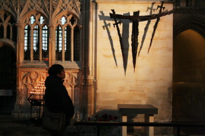 王と対立した大司教トマス・ベケットが殉教した場所