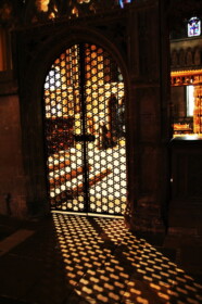 閉まっていた内陣