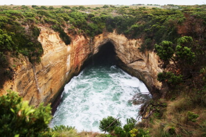 海岸洞窟 サンダーケーブ
