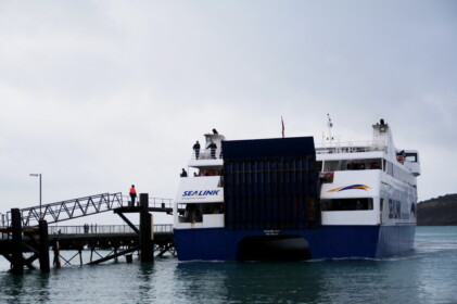 帰りのフェリー