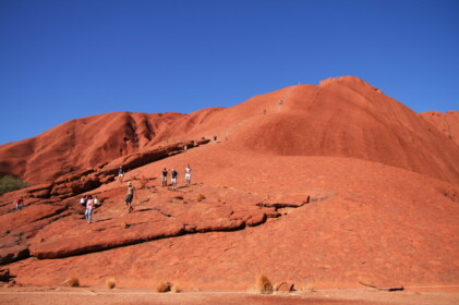 聖地を登ること
