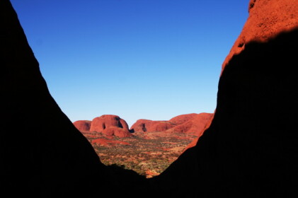 風の谷の展望台から