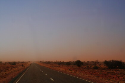 7月19日 アリススプリングスに向う途中