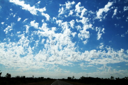 不思議な雲模様