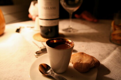 チョコレートのプラリネ