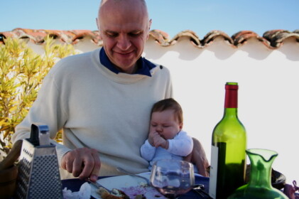 ジャンアランさんとレベッカ