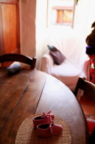 レアさんが作ったレベッカの靴