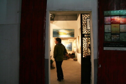 並んでいる部屋はすべてギャラリー