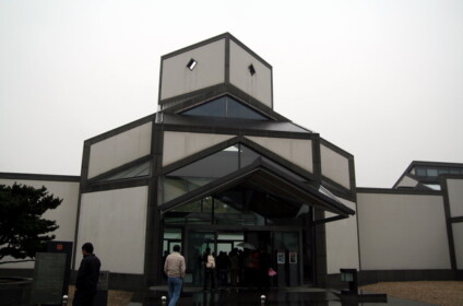 外観だけ見に行った蘇州博物館