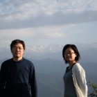 やっと雪山が見れた！