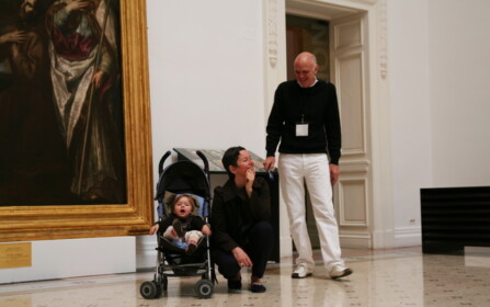 ニーム美術館にて