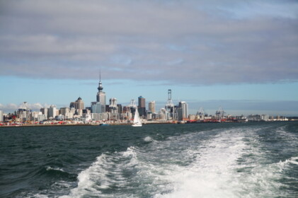 オークランドのビル群