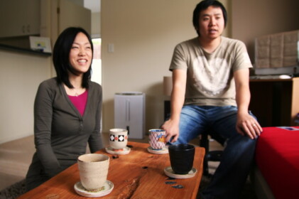 アベさんの自宅にお邪魔しました