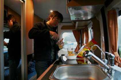 キャンピングカーの旅になってから付いた習慣