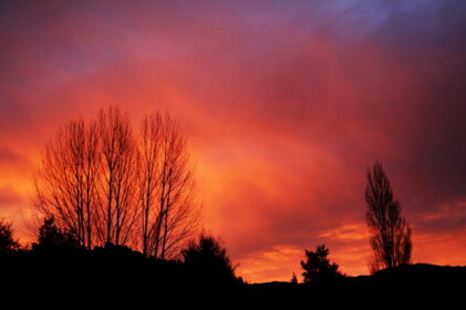 燃えるMARAHAUの空