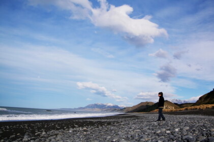 カイコウラに向かって