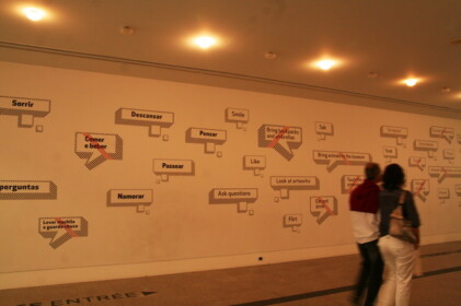 ユニークな注意事項の表記