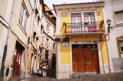 コインブラの町並み