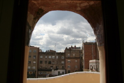 屋根裏部屋からの景色