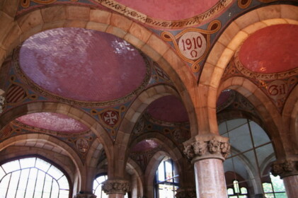 エントランスホールの天井