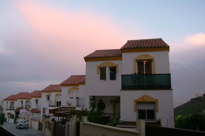 ベランダからの景色