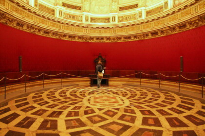 Sala Capitular（会議室）にて