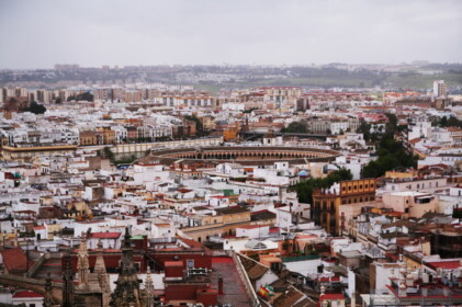 マエストランサ闘牛場も見えます