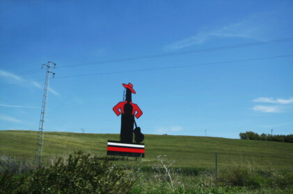 スペインらしい看板